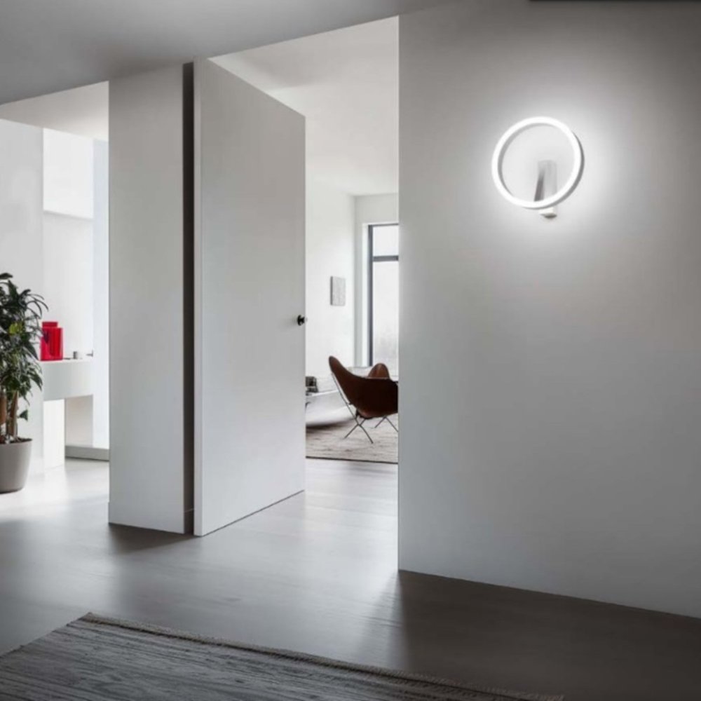 Aplique de pared moderno Gea Luce CRISEIDE A FCRAB1 LED