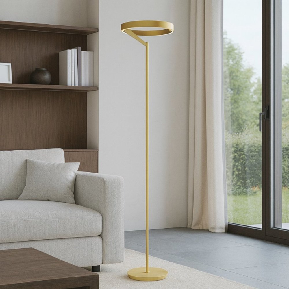 Lámpara de pie clásica LED CRISEIDE PT FCRPIO de Gea Luce
