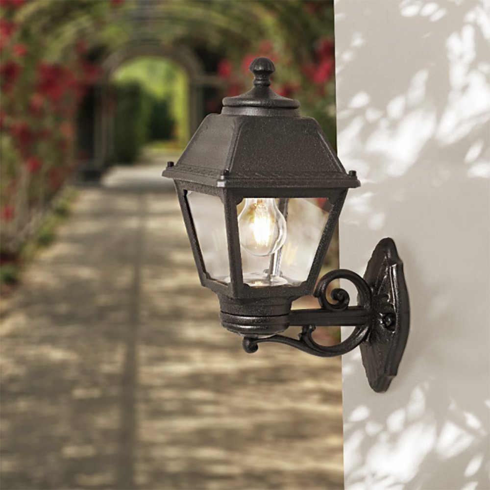 Applique esterno Top Light ALBA AP NE