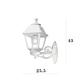 Applique d'extérieur Top Light ALBA AP BI