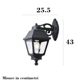 Außenwandleuchte Top Light ALBA AP NE