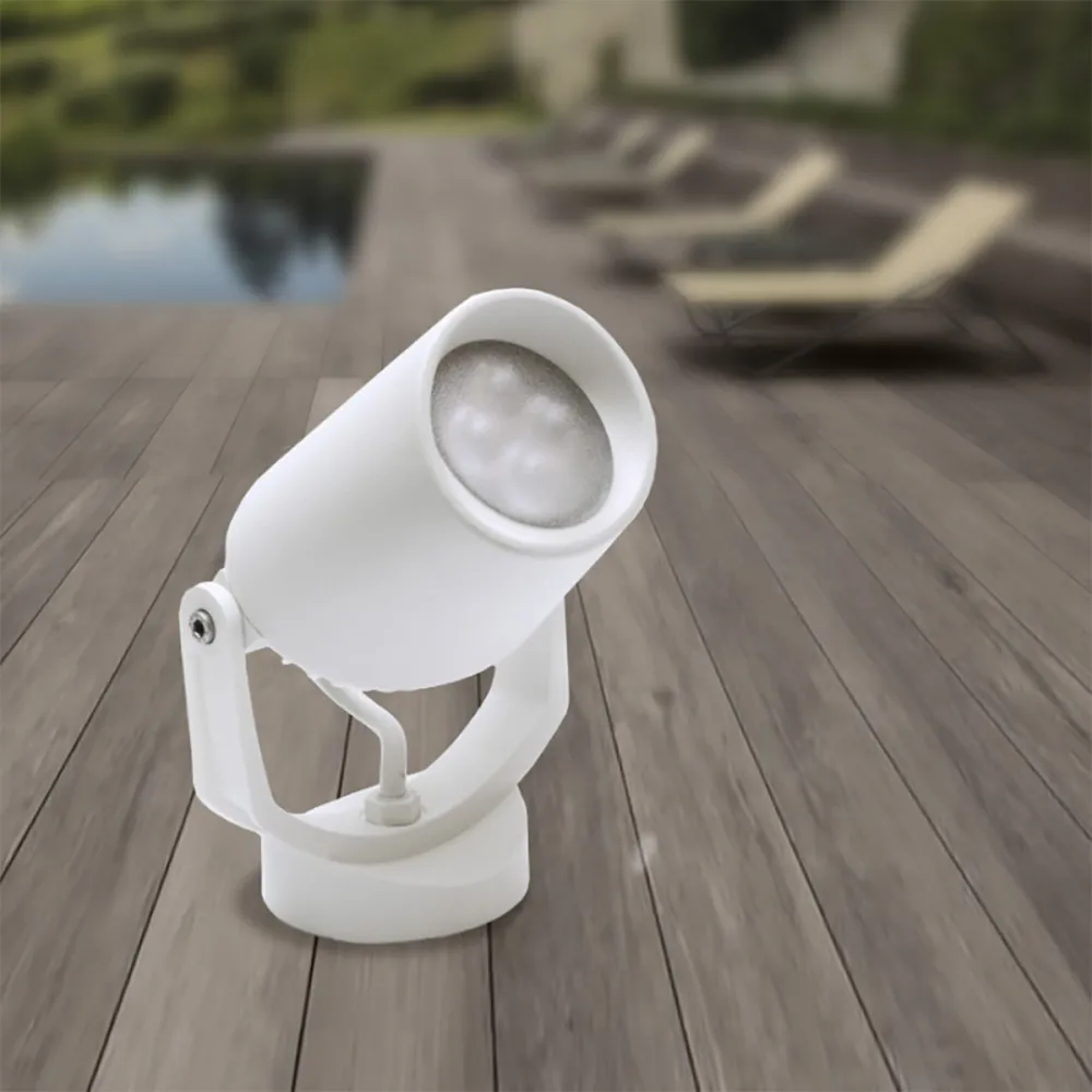 Faretto esterno resina Top light ROMA FA12 BI