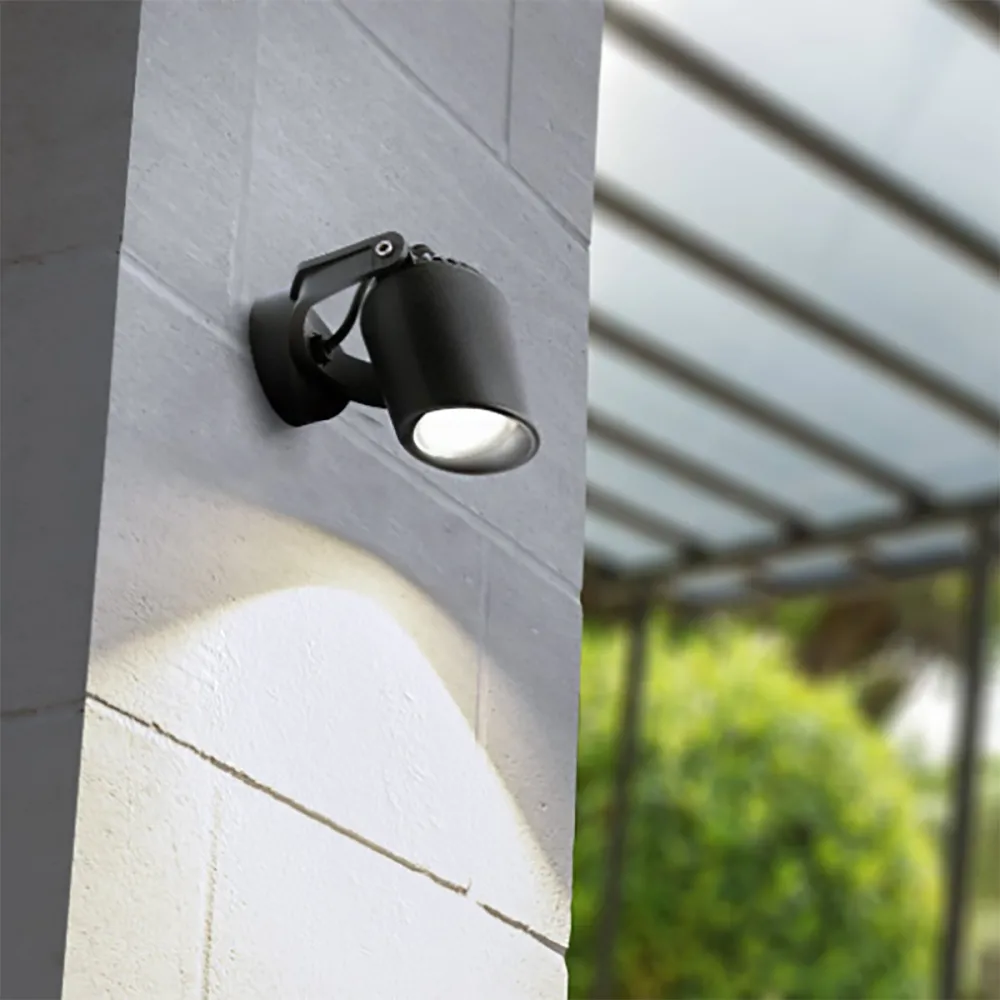 Faretto esterno resina Top light ROMA FA12 NE