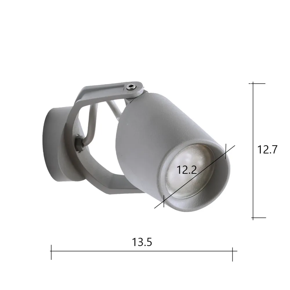 Faretto esterno resina Top light ROMA FA12