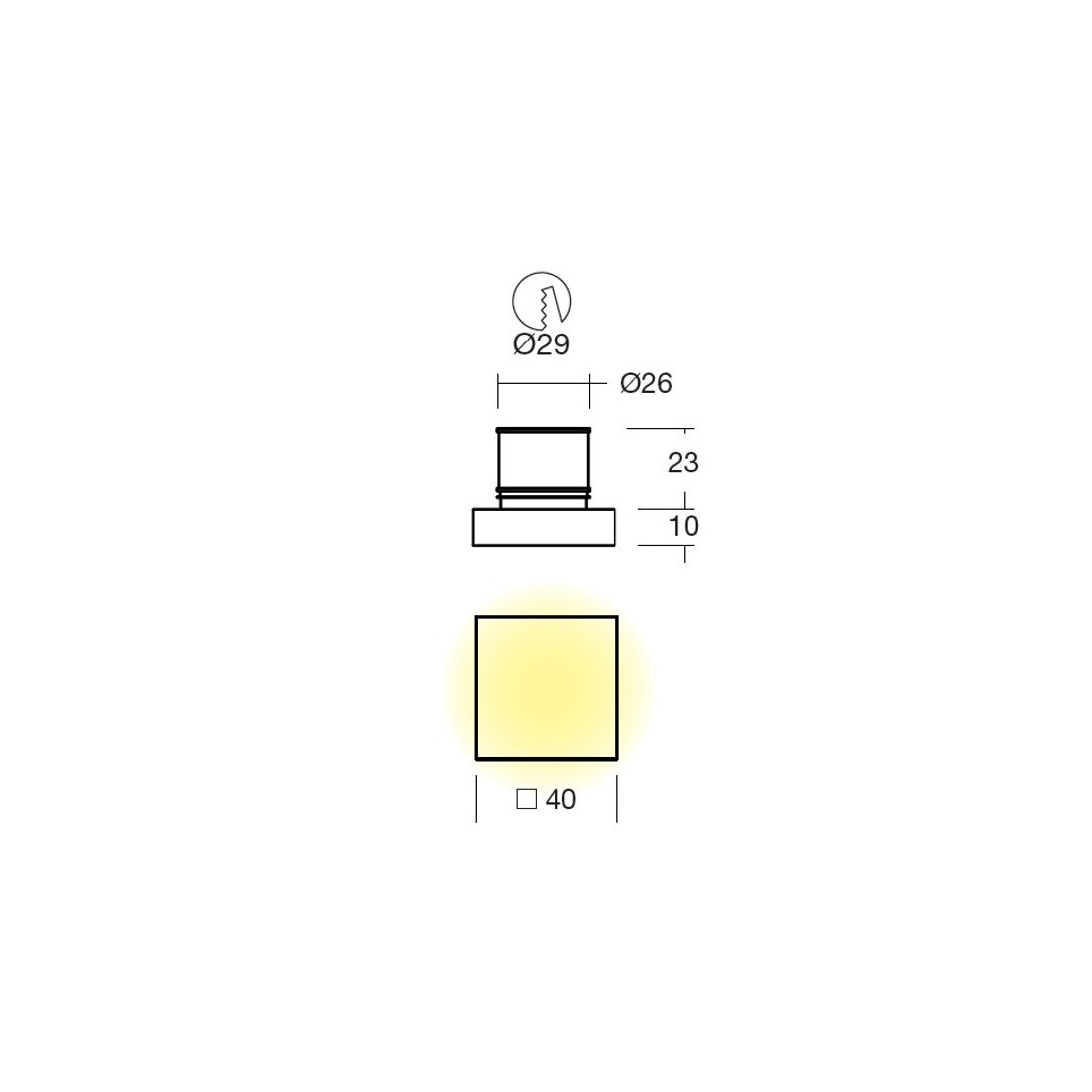 Faretto incasso SAND 92262 I LED