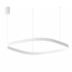 Lampadario moderno Gea Luce CRISEIDE S1G QUADRATA FCRSB9Q LED