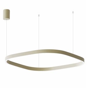 Lampadario moderno Gea Luce CRISEIDE S1G QUADRATA FCRSV9Q LED