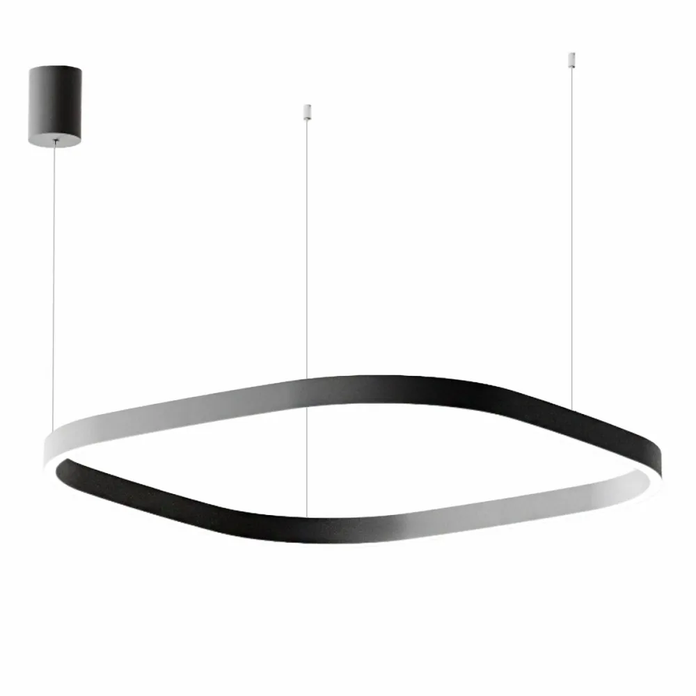 Lustre moderne à LED Gea Luce CRISEIDE S1G SQUARE FCRSN9Q