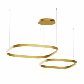 Lampadario classico Gea Luce CRISEIDE S2D QUADRATA FCRSO5Q LED