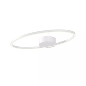 Plafoniera moderna Redo Group LEO 01 3333 01 3334 LED CCT nero bianco dimmerabile alluminio