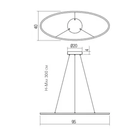 Redo Group LEO 01 3338 LED klassischer Kronleuchter