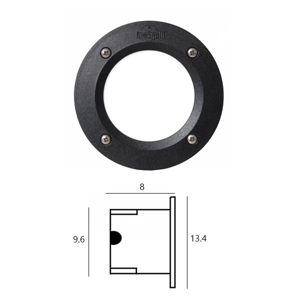 Faretto incasso tondo Top Light PARMA BI