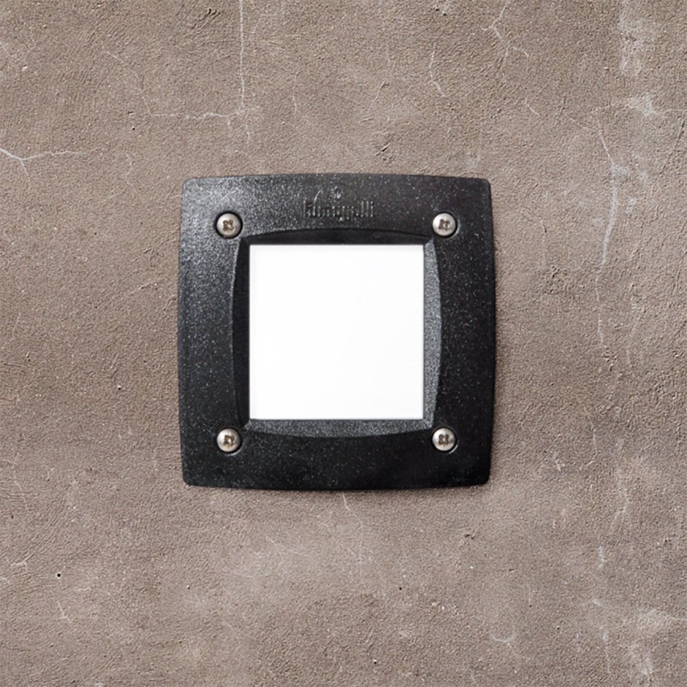 Faretto incasso quadrato Top Light PARMA IN QD10 NE