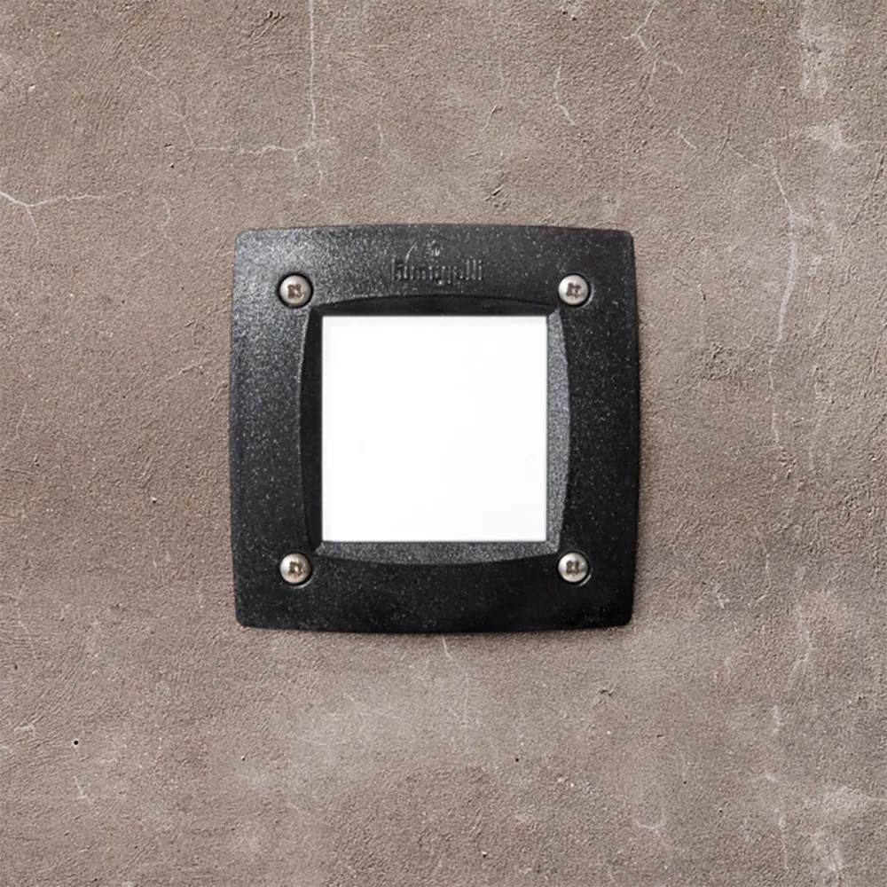 Foco empotrable cuadrado Top Light PARMA IN QD10 NE