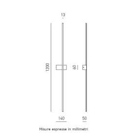 Applique classico Gea Luce CYNARA AG FCYAO2 LED