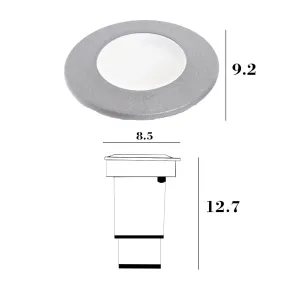 Top Light circular transitable CAPRI SMALL CA TD9 GR de Top Light