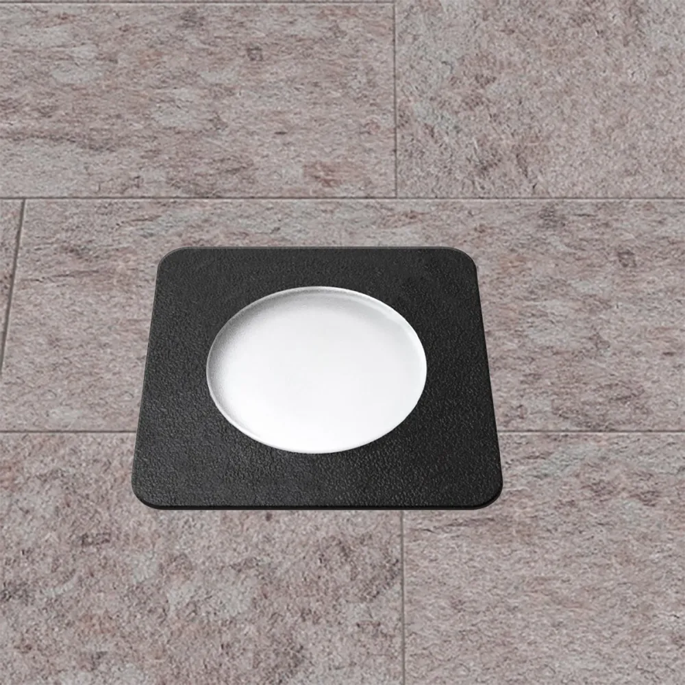 Faretto incasso quadrato calpestabile Top Light CAPRI BIG CA QD16 NE