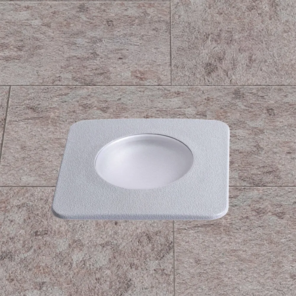 Faretto incasso quadrato calpestabile Top Light CAPRI BIG CA QD16 GR
