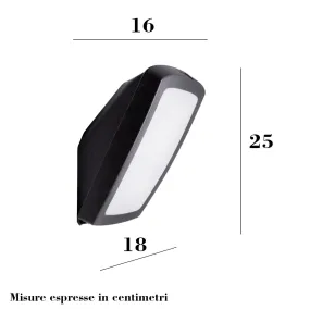 Applique extérieure Top Light TRENTO AP GR