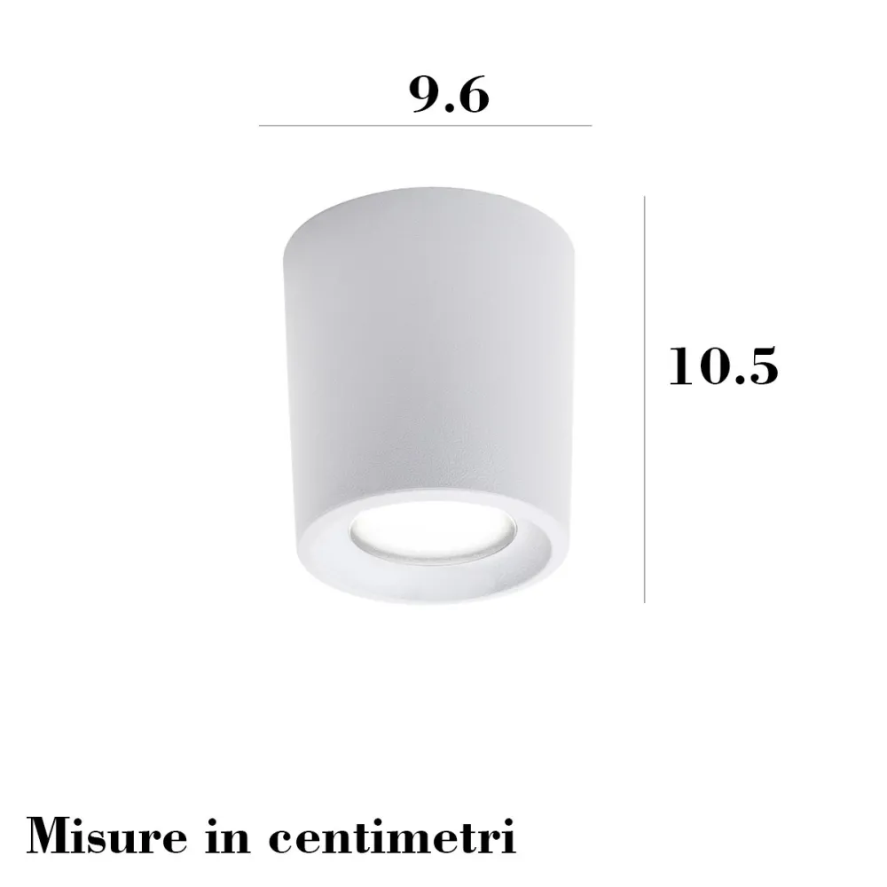 Plafonnier d'extérieur en résine Top Light PISA PLP