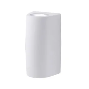 Applique esterno biemissione Top Light AOSTA AP2 BI GU10 LED CCT resina