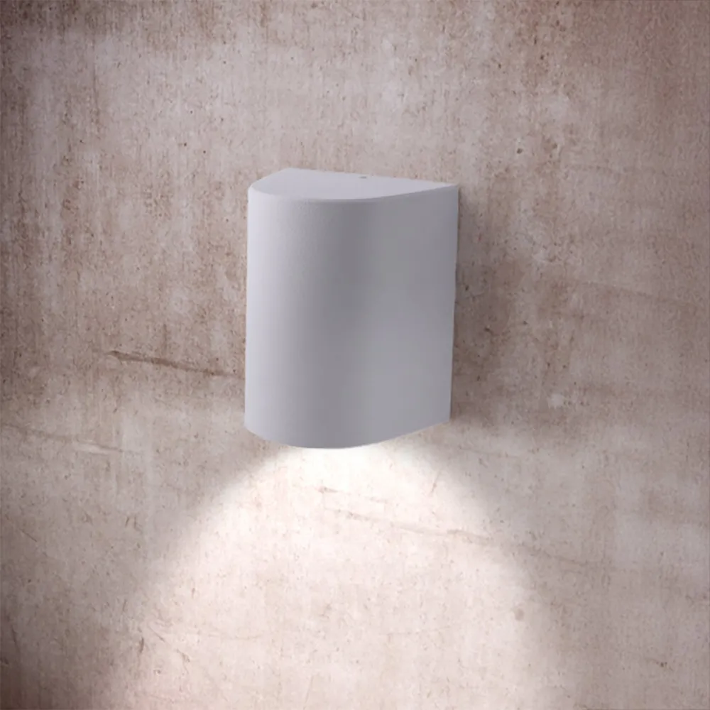 Applique esterno biemissione Top Light AOSTA AG1 BI