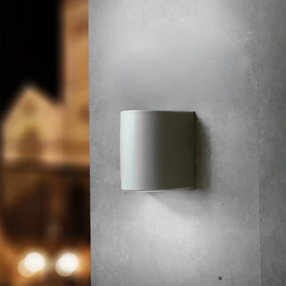 Aplique de pared exterior de un solo haz Top Light AOSTA AG1 GR