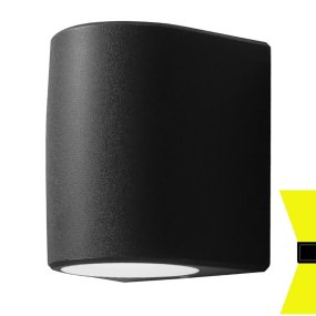 Applique esterno biemissione Top Light AOSTA AG2 NE