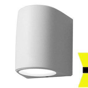 Applique esterno biemissione Top Light AOSTA AG2 BI