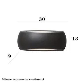 Applique d'extérieur en résine Top Light ALASSIO AP BI