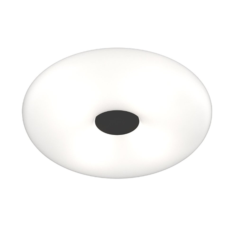 Plafonnier en verre soufflé blanc Top light BENNY 1217 PLG