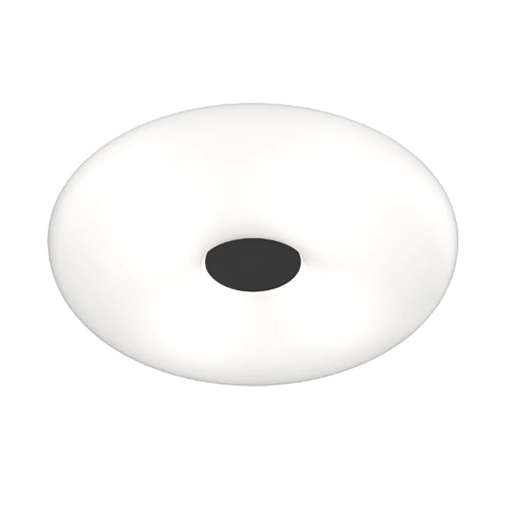 Plafoniera vetro soffiato bianco Top light BENNY 1217 PLG