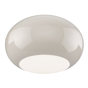 Plafoniera vetro soffiato bianco latte Top light CASPER 1218 PL55 TO E27 LED