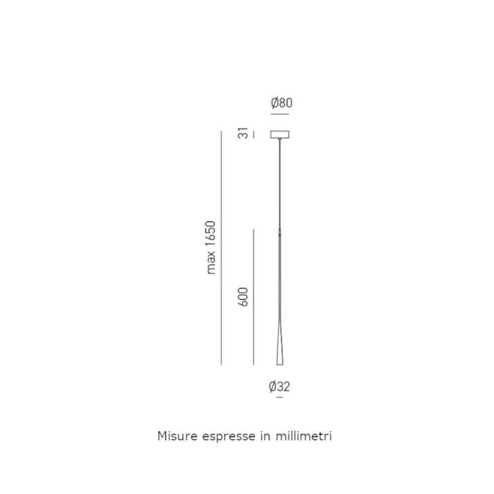 Sospensione moderna Gea Luce DAFNE SG FDA1GA LED