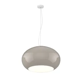 Lampadario vetro soffiato tortora Top light CASPER 1218 S55 TO