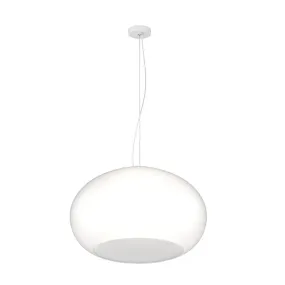 Lampadario vetro soffiato bianco latte Top light CASPER 1218 S55 BI