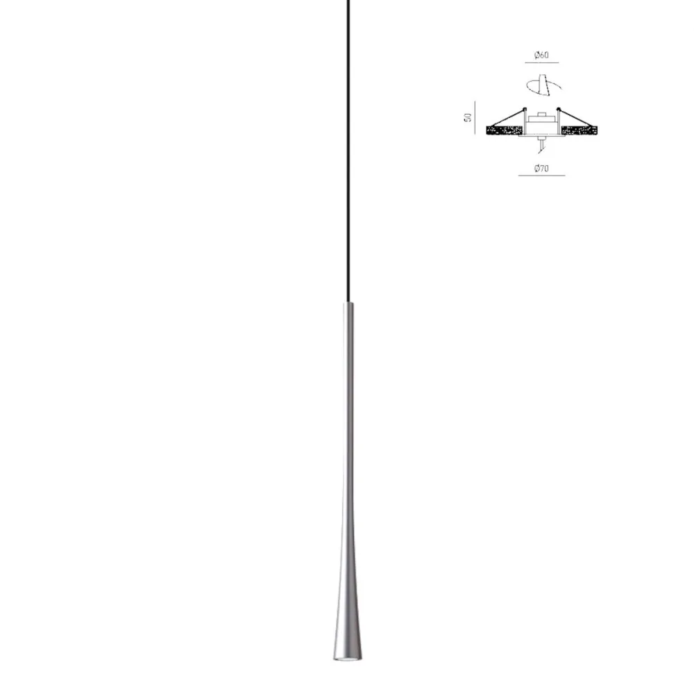 Gea Luce DAFNE SP I FDA1PAI LED Einbauleuchte