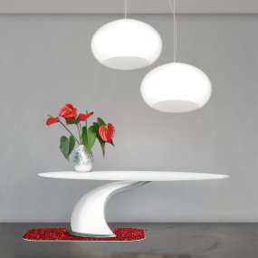 Lampadario vetro soffiato...