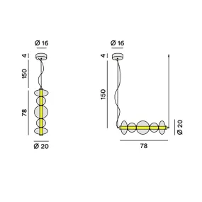 Lustre Perenz BUBBLES 8163 TR LC