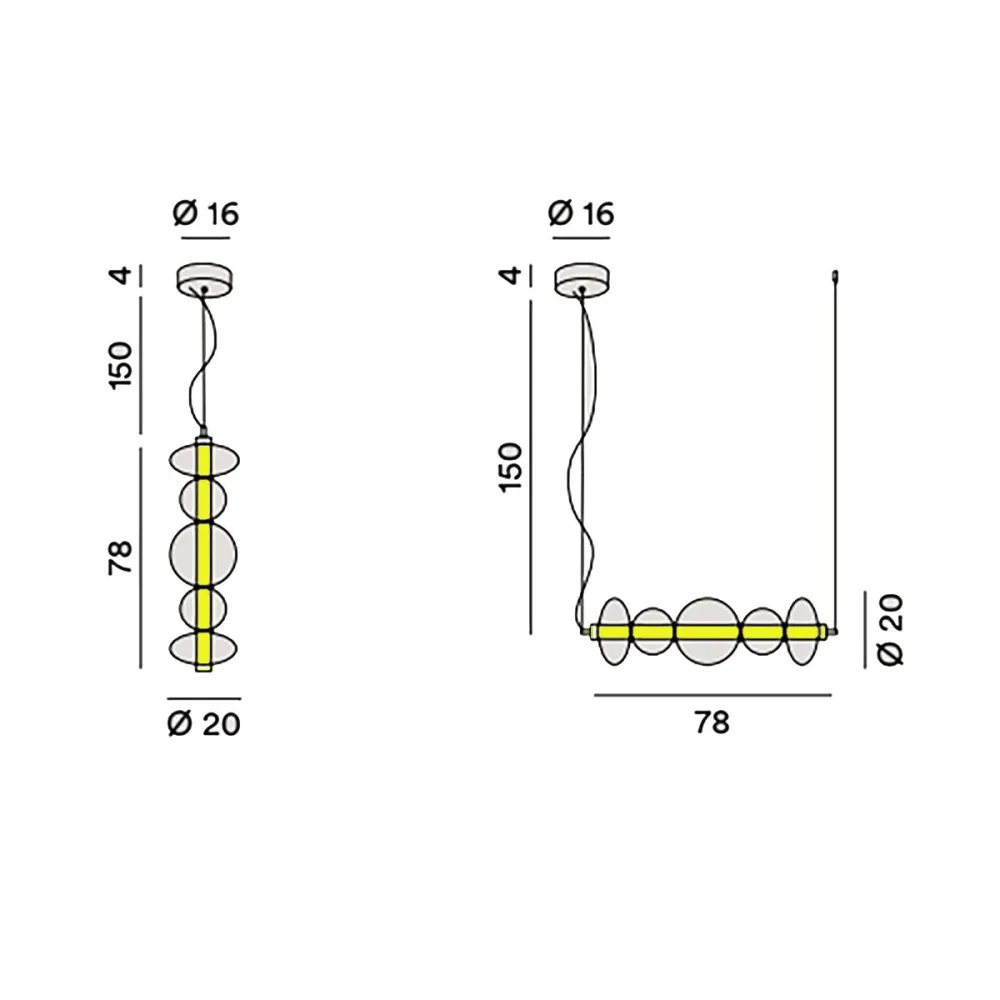 Lustre Perenz BUBBLES 8163 TR LC