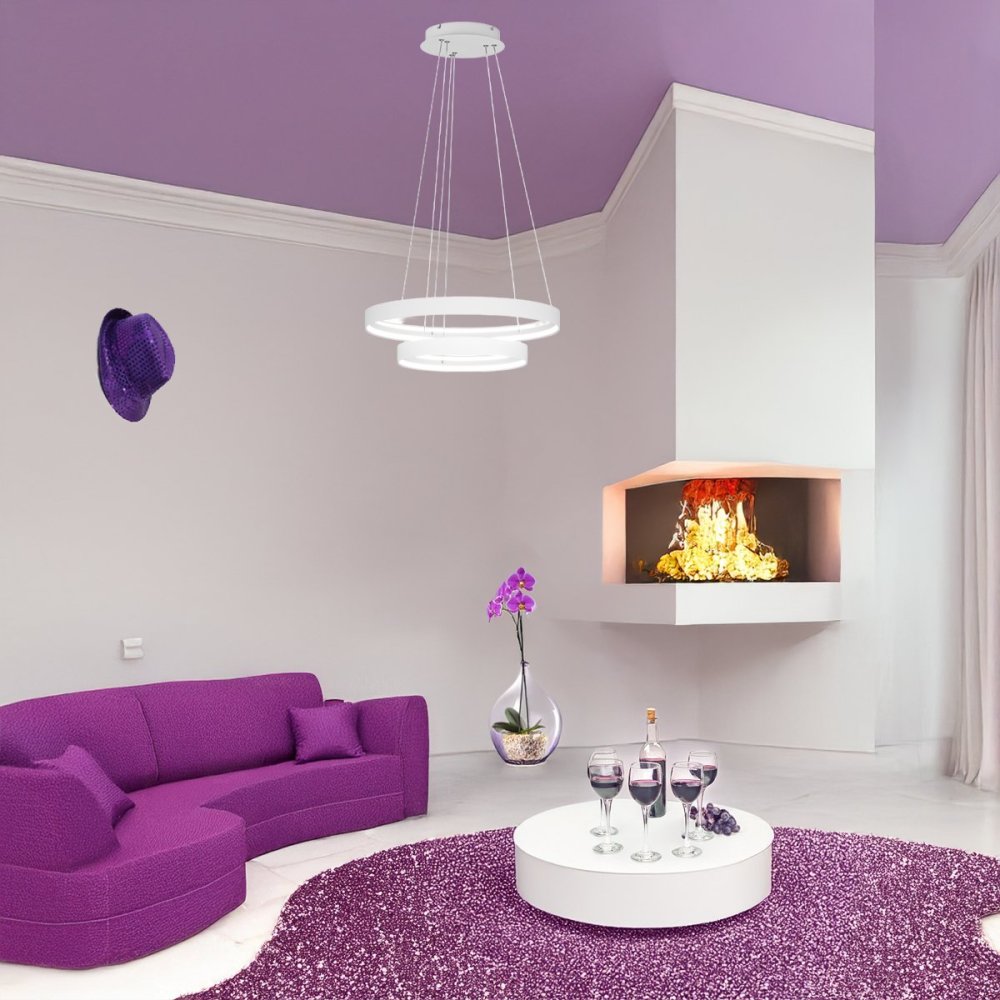 Lampadario moderno Top Light MALIKA 1216 S2 BI