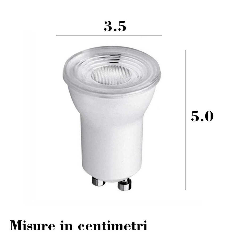 Lampadina Top Light GU10 35MM 4.5W LED 4000K