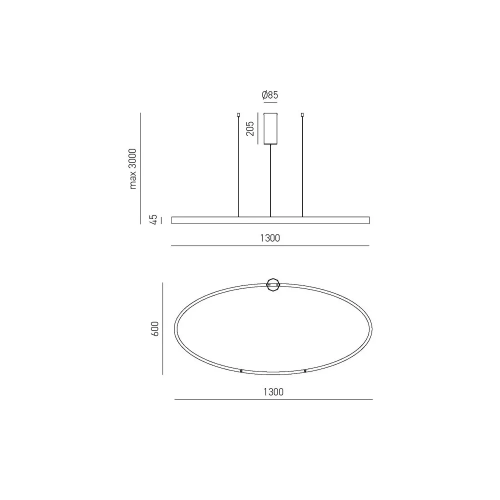 Gea Luce CRISEIDE S1G OVAL FCRSO9O LED Klassischer Kronleuchter