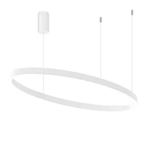 Lampadario moderno Gea Luce CRISEIDE S1G OVALE FCRSB9O LED