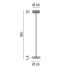 Lampadaire Perenz AERE 8220 OR LC
