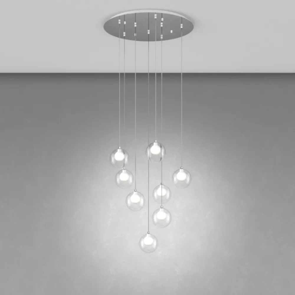 Moderne Deckenleuchte Top Light INSIDE 1206CR S8 G9 LED