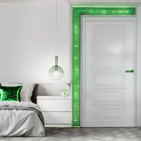 Sospensione vetro verde...