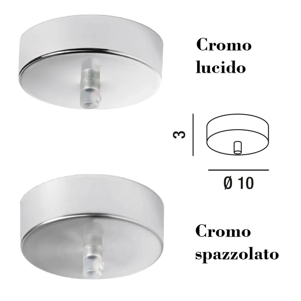 Sospensione vetro fumè specchiato Perenz LOLLIPOP 8554 SP 6247
