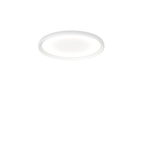 Plafoniera moderna Top light PLANA 1221 50 LED CCT SWITCH metallo acrilico