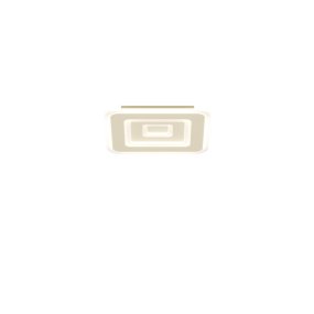 Moderne Deckenleuchte Top light ZOOM 1220 35 LED CCT SWITCH Metall